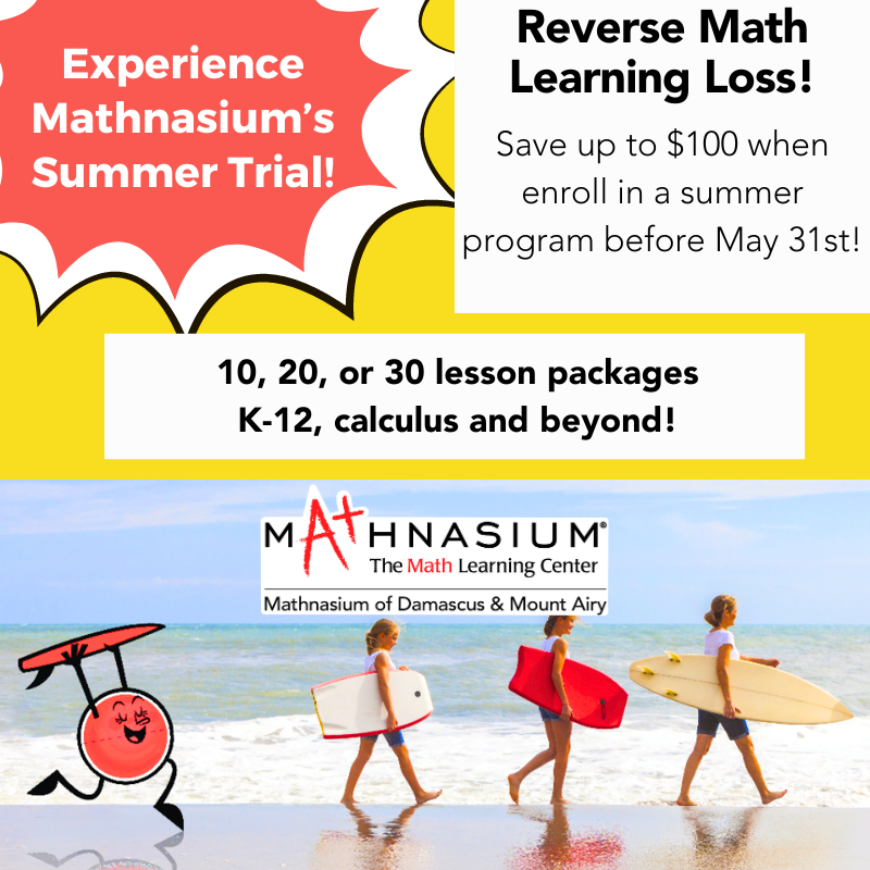Experience Mathnasium’s Summer Trial! icon