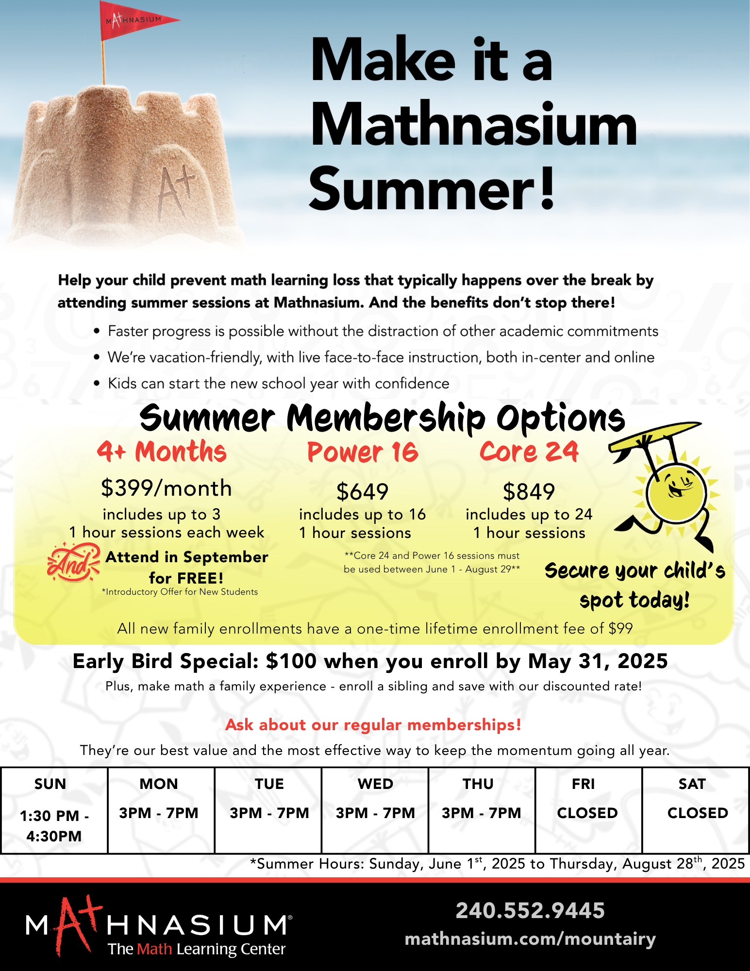 Make It a Mathnasium Summer! icon